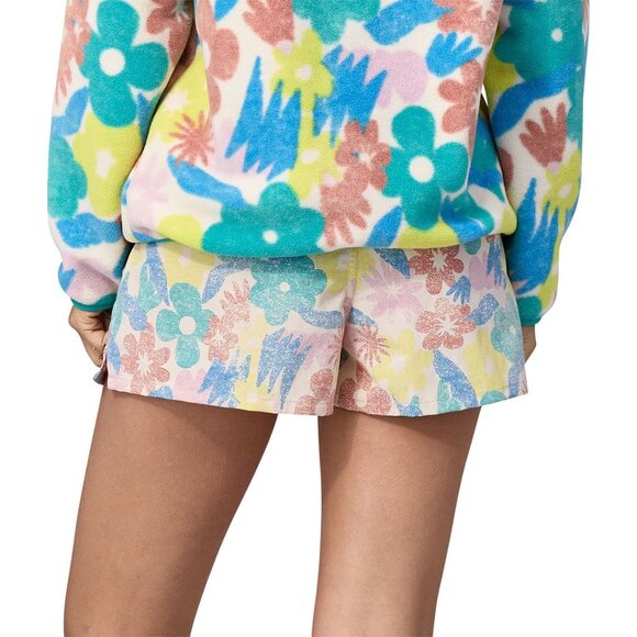 NWT Patagonia Women's Barely Baggies Shorts | 2½" | Channeling Spring: Natural - Picture 2 of 3